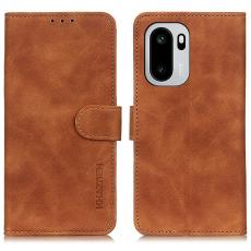 KHAZNEH KHAZNEH OnePlus 15R Fodral Retro L&auml;der Brun
