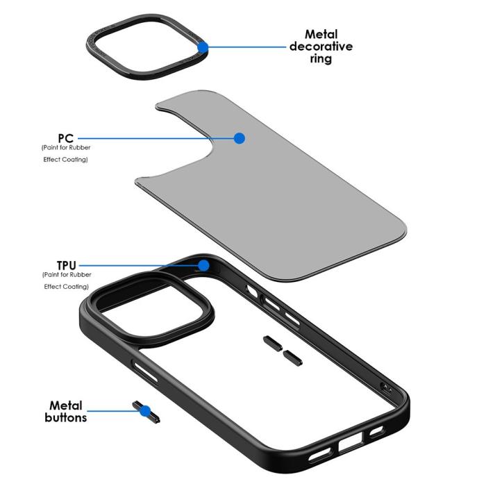 Bild 4,  iPhone 13 Pro Max Skal Classic Hybrid Matt Lila