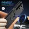  Samsung Galaxy S26 Ultra Skal Ring Hybrid Armor Svart