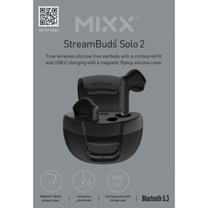 Bild 2, MIXX MIXX In-Ear TWS Hörlurar Solo 2 Svart