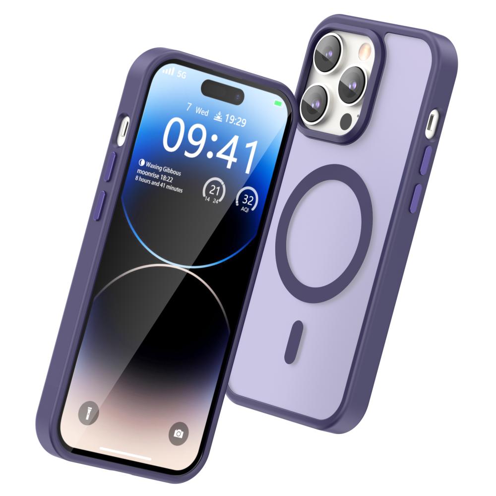 ColorPop ColorPop iPhone 14 Pro Skal CH MagSafe Matt Lila