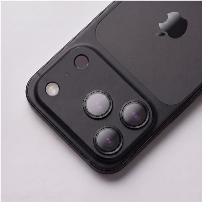 Bild 6, Tech-Protect Tech-Protect iPhone 18 Pro Max Linsskydd CamFull Fit+ Svart
