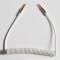 DUDAO DUDAO 3.5 mm AUX 150 cm Utdragbar Kabel - Vit