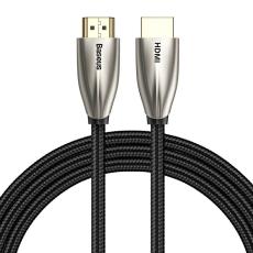 BASEUS Baseus 3m HDMI 4K 60 Hz Fl&auml;tad Nylon - Svart
