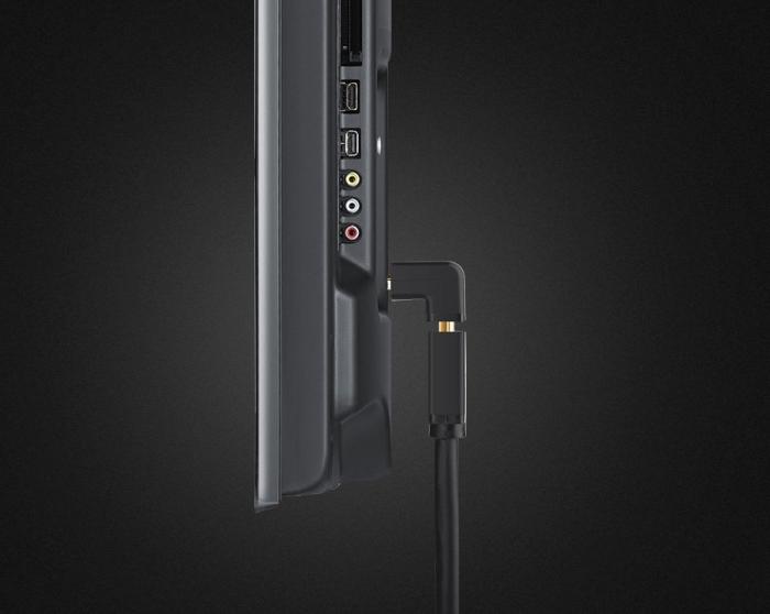 Bild 3, UGREEN UGREEN HDMI Nedvinkel Adapter - Svart