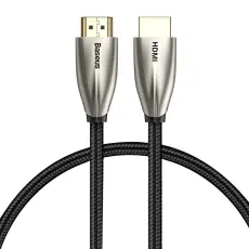 BASEUS Baseus 1m HDMI 4K 60 Hz Fl&auml;tad Nylon - Svart
