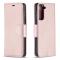  Samsung Galaxy S21 - Litchi Plånboksfodral - Roséguld