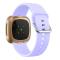  Silikon Armband Versa 3/Fitbit Sense - Ljus Lila