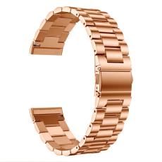  Lyxigt Metallarmband Fitbit Versa 3/Fitbit Sense - Ros&eacute;guld