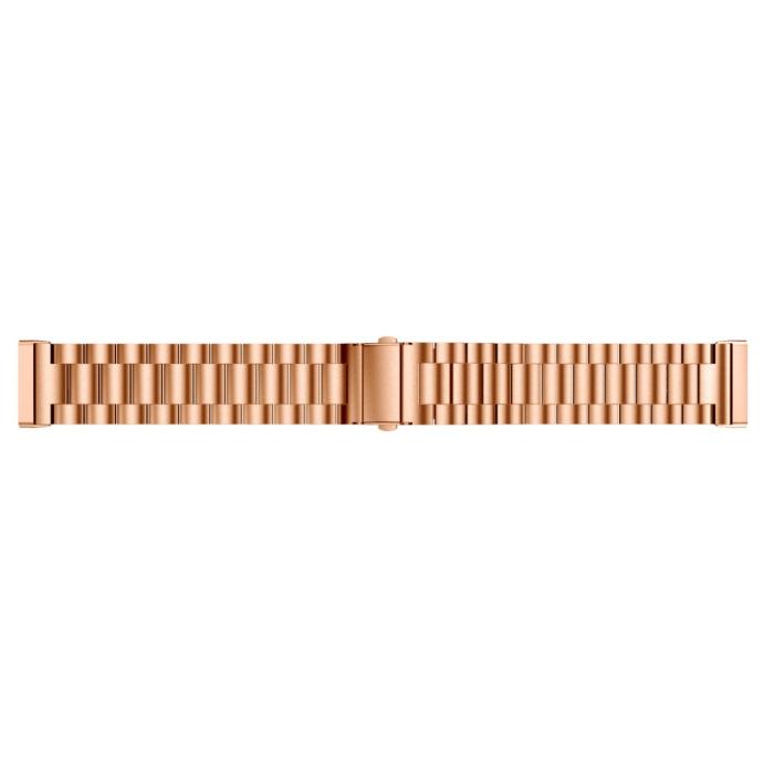 Bild 4,  Lyxigt Metallarmband Fitbit Versa 3/Fitbit Sense - Roséguld