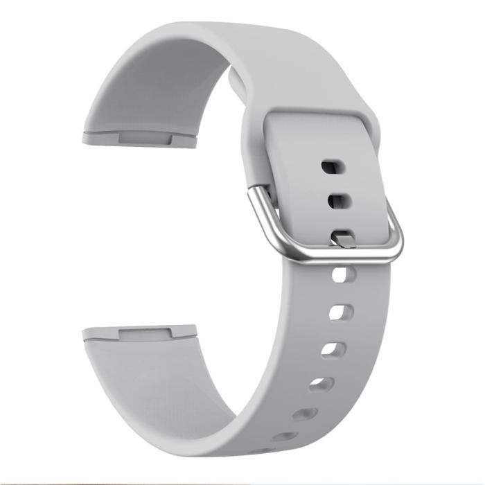 Bild 3,  Silikon Armband Versa 3/Fitbit Sense - Grå