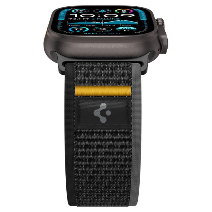 Bild 5, Spigen Spigen Apple Watch 42/44/45/46/49 mm Armband Athlex Air Svart