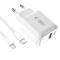 Tech-Protect Tech-Protect 20W Väggladdare PD Inkl. Lightning - USB-C Kabel Vit