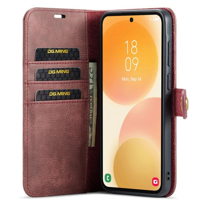 Bild 3, DG.MING DG.MING Samsung Galaxy A57 5G 2in1 Fodral / Skal Röd