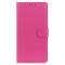  Motorola Moto G56 5G Fodral Litchi Läder Rosa