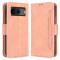  Google Pixel 8 Fodral Med Avtagbart Kortfodral Rosa