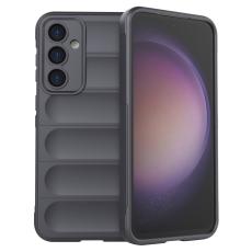  Samsung Galaxy S23 FE Skal Magic Shield TPU M&ouml;rk Gr&aring;