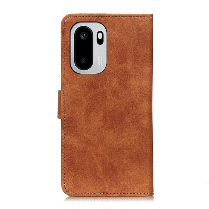 Bild 5, KHAZNEH KHAZNEH OnePlus 15R Fodral Retro Läder Brun