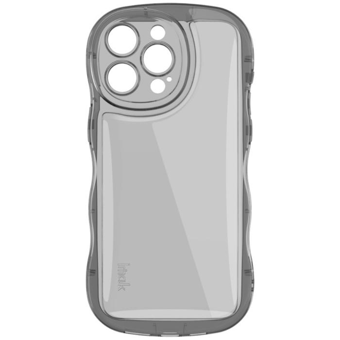 Bild 3, IMAK IMAK iPhone 15 Pro Max Skal TPU Tonad Svart
