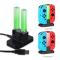  DOBE Nintendo Joy-Con Laddningsstation LED Svart