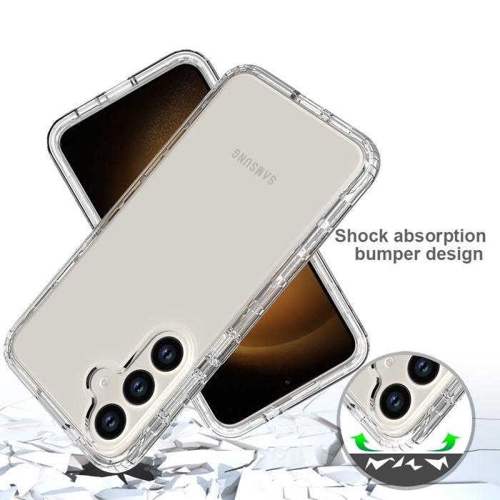 Bild 5,  Samsung Galaxy S24 Plus 360° Shockproof Hybrid Skal Transparent