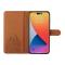  iPhone 14 Pro Fodral Tiger Tryck Brun