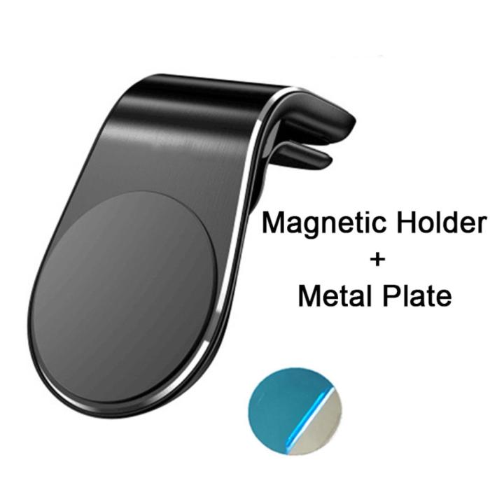 Bild 6,  Magnetisk Mobilhållare För Ventil Silver