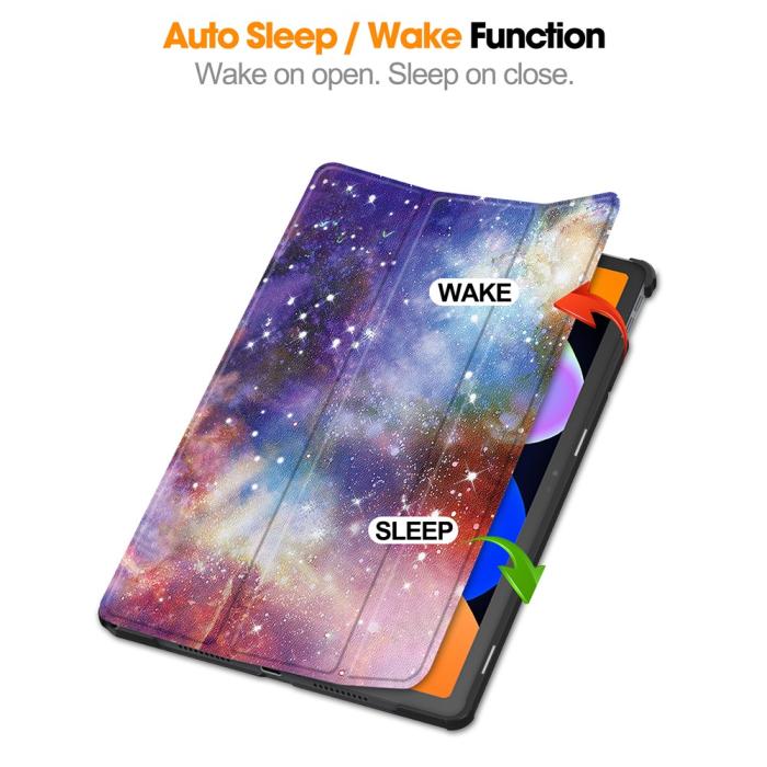 Bild 3,  Lenovo Idea Tab Fodral Tri-Fold Galaxy