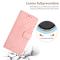  OnePlus 15 Fodral Läder Rhombus Rosa