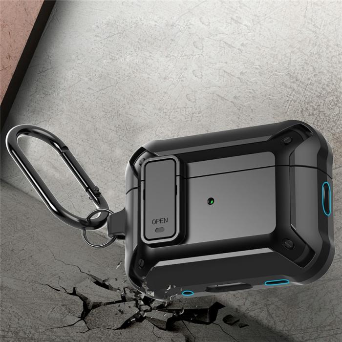 Bild 4,  AirPods Pro 3 Skal Shockproof Hybrid Armor Vit