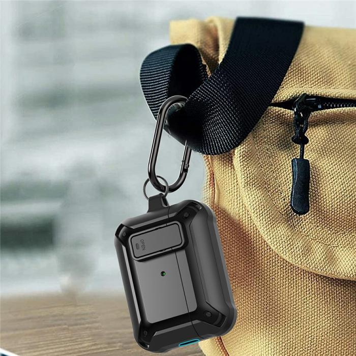 Bild 5,  AirPods Pro 3 Skal Shockproof Hybrid Armor Vit