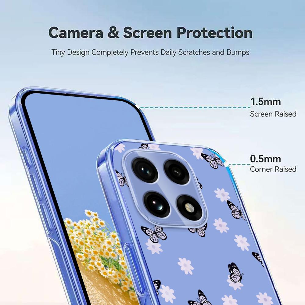  OnePlus 15 Skal TPU Med Tryck Fjärilar / Blommor