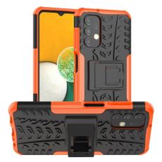  Samsung Galaxy A13 4G Skal Ultimata St&ouml;tt&aring;ligt med St&ouml;d Orange