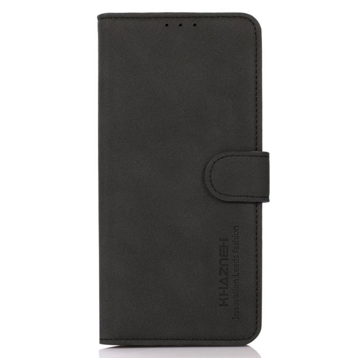 Bild 6, KHAZNEH KHAZNEH Motorola Edge 30 Neo 5G Fodral Retro Läder Svart