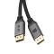  DisplayPort 1.4 Hane - DisplayPort 1.4 Hane 8K 60Hz 1m Kabel Svart