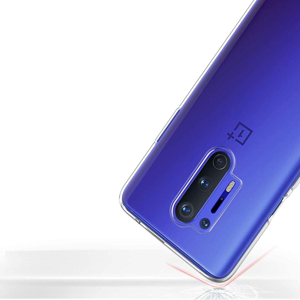  OnePlus 8 Pro - Transparent TPU Skal 0.5 mm