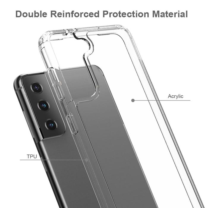 Bild 3,  Samsung Galaxy S21 - Crystal Akryl/TPU Skal