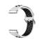 Silikon Träningsarmband Armband Versa 3/Fitbit Sense - Vit/Svart