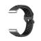  Silikon Träningsarmband Armband Versa 3/Fitbit Sense - Svart