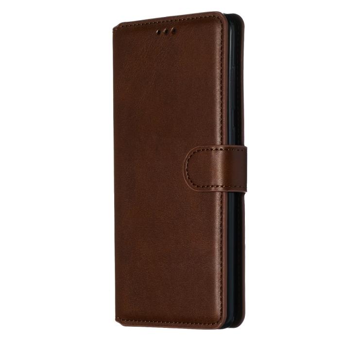 Bild 5,  Samsung Galaxy A71 - Plånboksfodral - Brun