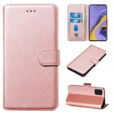  Samsung Galaxy A51 - Pl&aring;nboksfodral - Ros&eacute;guld