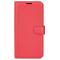  Samsung Galaxy A35 5G Fodral Läder Litchi Röd