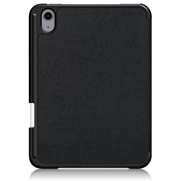 Bild 3,  iPad Mini 2024/2021 Fodral Tri-Fold Med Pennhållare Svart