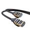 BASEUS Baseus 2m Cat7 RJ45 Nätverkskabel Svart