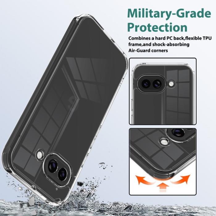 Bild 4,  Google Pixel 9a Skal Shockproof Transparent