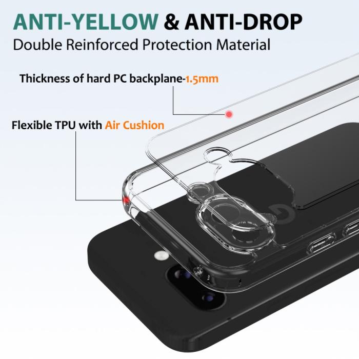 Bild 5,  Google Pixel 9a Skal Shockproof Transparent