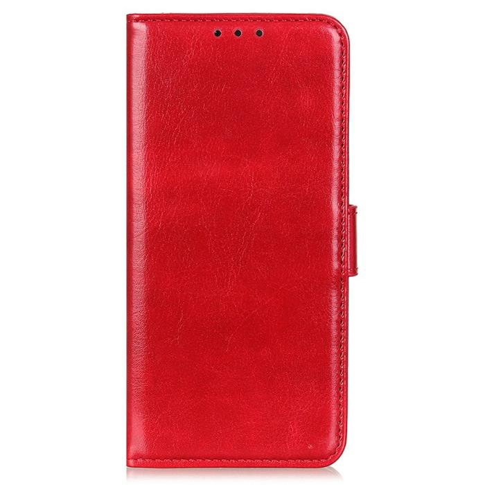 Bild 5,  Samsung Galaxy A16 / A26 5G Fodral Crazy Horse Läder Röd