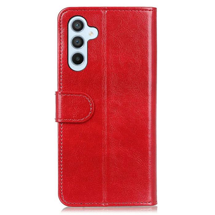 Bild 6,  Samsung Galaxy A16 / A26 5G Fodral Crazy Horse Läder Röd