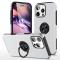 iPhone 16 Pro Skal Med Ringhållare Kickstand Silver