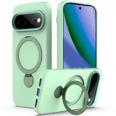  Pixel 11/11 Pro/10/10 Pro/9/9 Pro Skal Med Magnetstativ